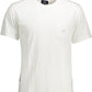 White Cotton Men T-Shirt