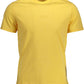 Yellow Cotton Men T-Shirt