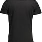Black Cotton Men T-Shirt