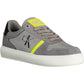 Gray Polyester Men Sneaker