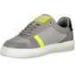 Gray Polyester Men Sneaker