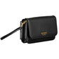 Black Polyurethane Women Wallet