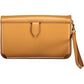 Brown Polyurethane Women Wallet