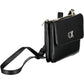 Black Polyester Women Handbag