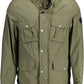Green Polyamide Men Jacket