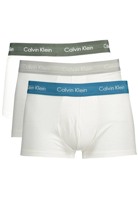 White Cotton Men Trunk