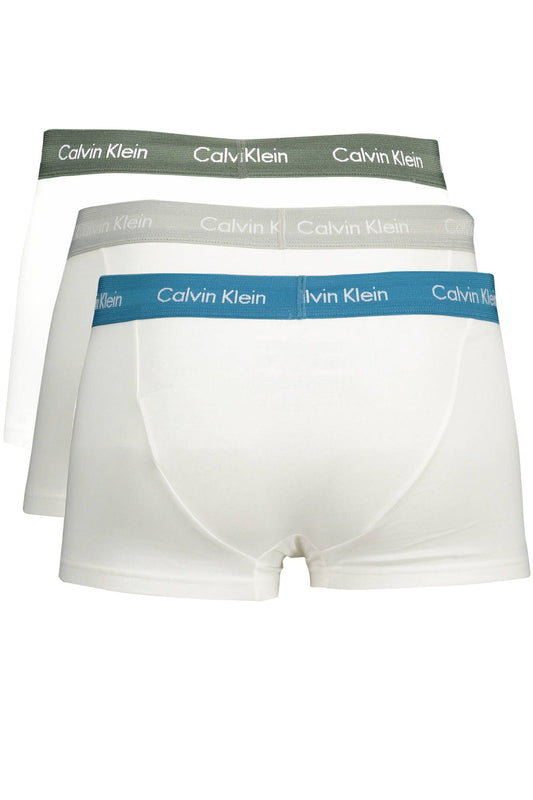White Cotton Men Trunk