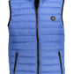 Blue Nylon Men Jacket
