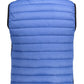 Blue Nylon Men Jacket