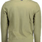 Green Cotton Men Sweater