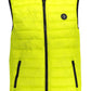 Yellow Nylon Men Jacket