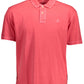 Pink Cotton Mens Polo Shirt