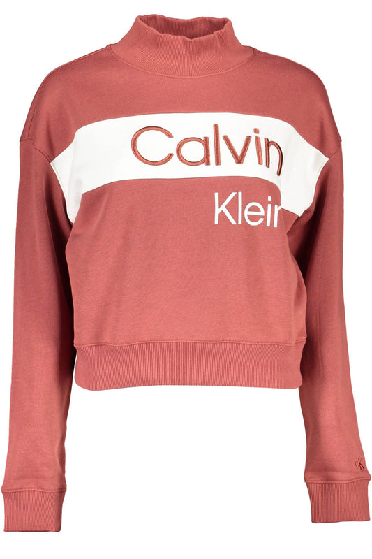 Red Cotton Women Sweater