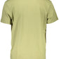 Green Cotton Men TShirt