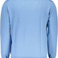 Light Blue Cotton Men Sweater