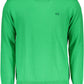 Green Cotton Men Sweater