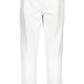 White Cotton Men Sports Pant
