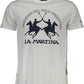 White Cotton Men T-Shirt