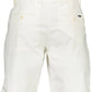 White Cotton Men Bermuda