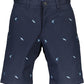 Blue Cotton Men Bermuda Short