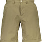 Green Cotton Men Pant