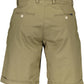Green Cotton Men Pant