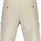 Beige Linen Men Bermuda