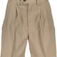 Beige Cotton Men Pants