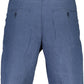 Blue Linen Men Bermuda Shorts