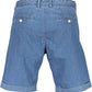 Light Blue Cotton Men Bermuda Shorts