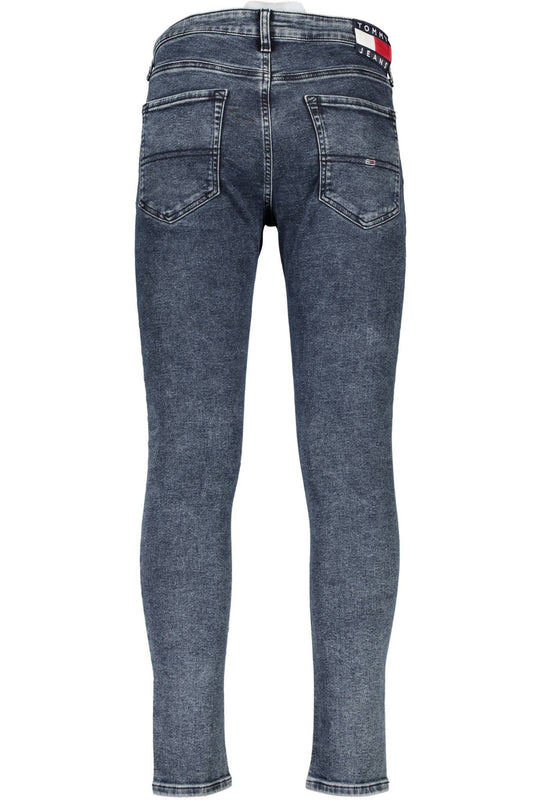 Blue Cotton Men Jeans
