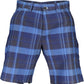 Blue Cotton Men Pant