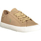 Brown Polyester Women Sneaker