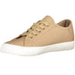 Brown Polyester Women Sneaker