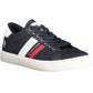 Blue Cotton Men Sneaker