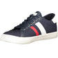 Blue Cotton Men Sneaker