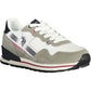 White Polyester Men Sneaker