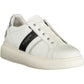 White Leather Women Sneaker