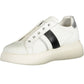 White Leather Women Sneaker