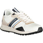 White Cotton Men Sneaker