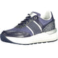 Blue Polyester Women Sneaker