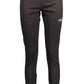 Black Polyester Women Legging
