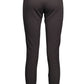Black Polyester Women Legging