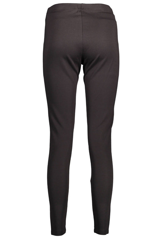 Black Polyester Women Legging