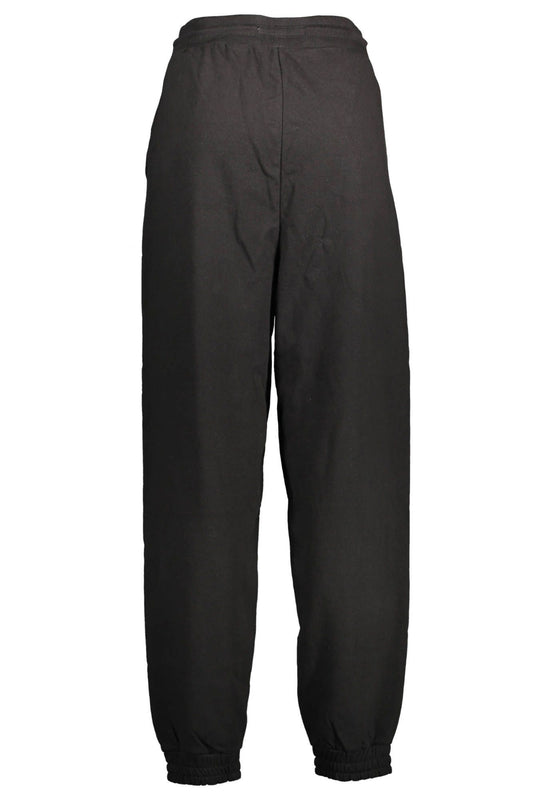 Black Cotton Women Sport Pant