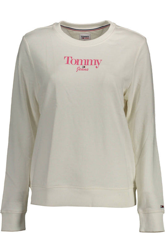 White Cotton Women Sweater