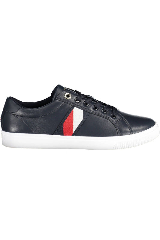 Blue Polyester Women Sneaker