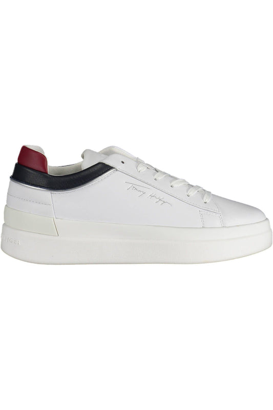 White Leather Women Sneaker