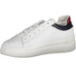 White Leather Women Sneaker