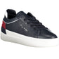 Blue Polyester Women Sneaker